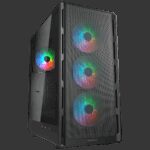 COUGAR AIRFACE PURE RGB PC Case Mid Tower Black