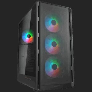 COUGAR AIRFACE PURE RGB PC Case Mid Tower Black