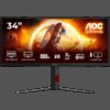 AOC Monitor Gaming CU34G4 Curved 34" Fast VA 3440x1440 180Hz 0.5ms MPRT (1ms GtG) 300