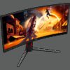 AOC Monitor Gaming CU34G4 Curved 34" Fast VA 3440x1440 180Hz 0.5ms MPRT (1ms GtG) 300 - Image 2