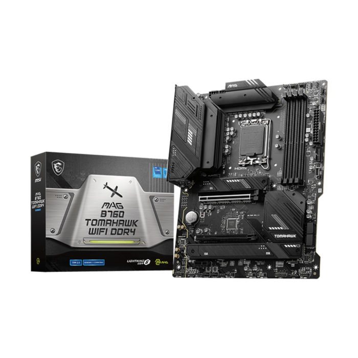 MSI MAG B760 Tomahawk WiFi Gaming Motherboard (Supports 12th/13th/14th Gen Intel Processors LGA 1700 DDR5