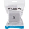 Lanberg outlet box RJ45 OU6-0002-W White - Image 3