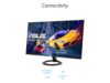 Asus 24" VZ24EHF Eye Care 1ms23.8"IPS,FHD,250cd,100Hz,HDMI,Gaming, Tilt +23-5.VESA 75x75, crna boja - Image 2