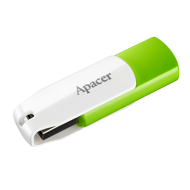 AP64GAH335G-1_191120120702629 APACER FD 64GB USB 2.0 AH335Green RP - Image 1