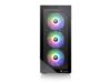 Thermaltake View 200 TG ARGB Mid tower, Tempered glass, 3x 120mm ARGB Lite fan - Image 2