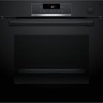 BOSCH pećnica  Serie 4| CRNA, Dodavanje pare,EcoClean,8 programa, A+,AIRFRY