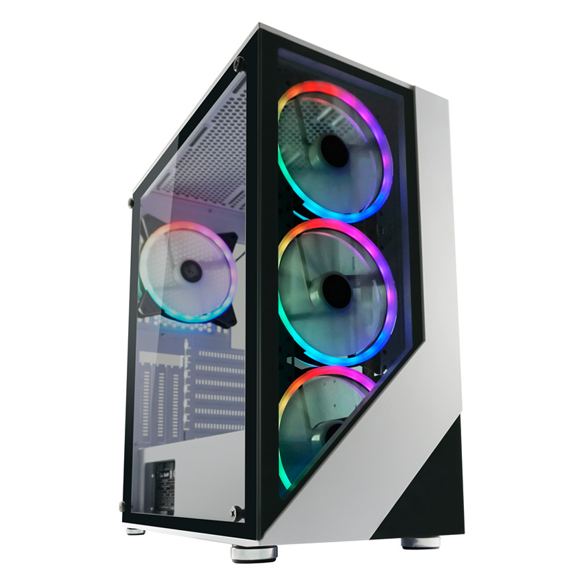 LC-803W-ON_1 LC-Power Case Gaming 803WLucid_X - ATX gaming case - Image 1