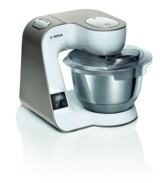 MUM5XW40_201012154915778 BOSCH kuhinjski aparat MUM 5 BIJELA-ŠAMPANJAC, 1000W,3.9L, 7 Brzina, Integrisana vaga, SL - Image 1