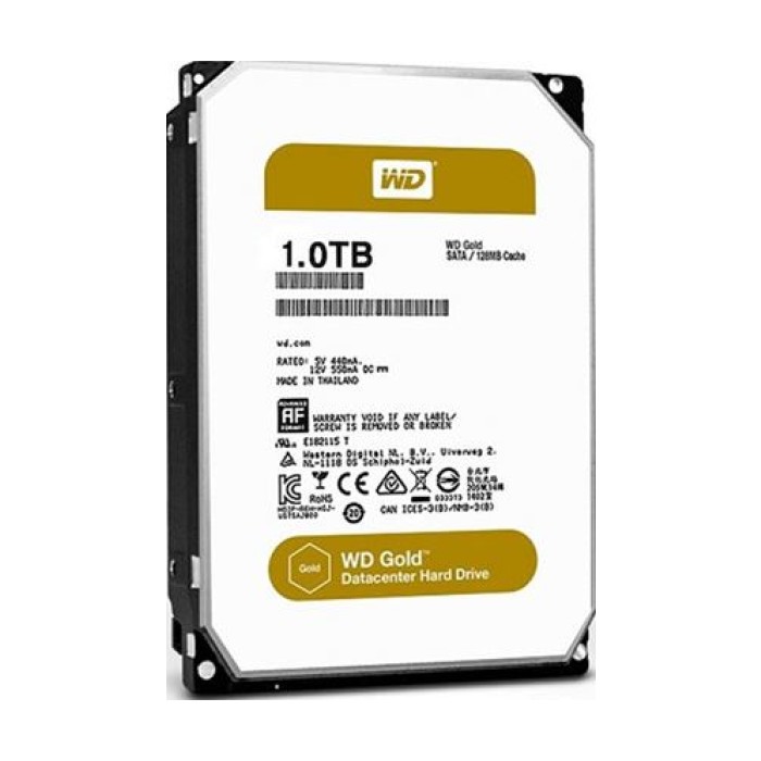 HDD Interni WD Gold Enterprise Class 1TB 3,5" SATA WD1005FBYZ
