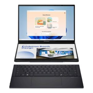 Laptop ASUS Zenbook Duo14 UX8406CA-PZ005W 14"3K OLED TOUCH 120Hz U9-285H 16C/16T 32GB DDR5 s2TB W11h