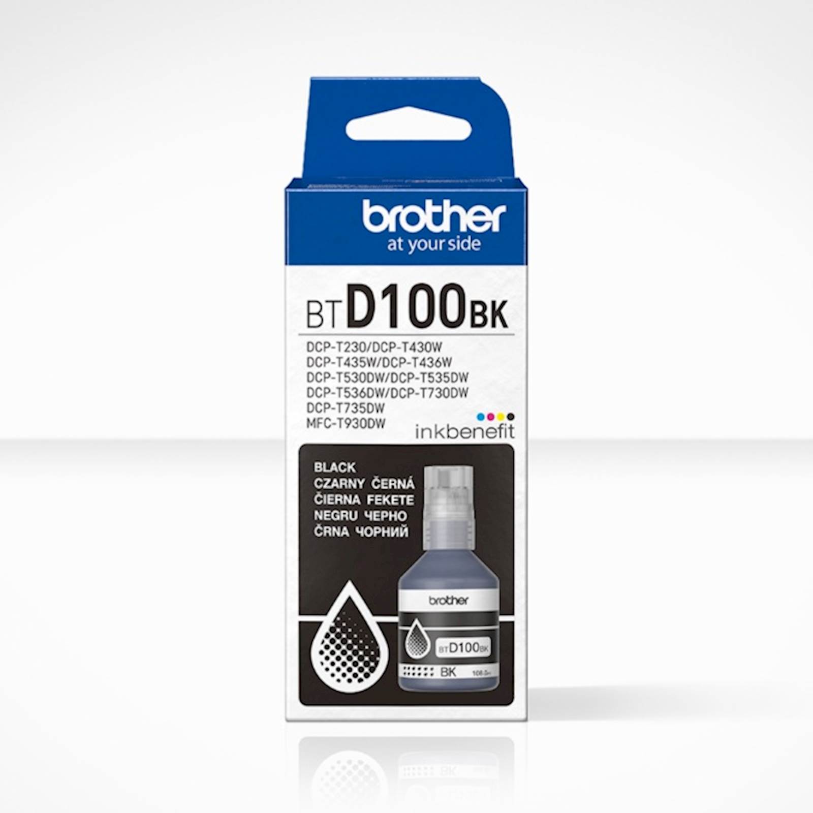 126934 Tinta BROTHER BTD100BK - Image 1