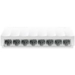 TP-Link LiteWave 8-Port 10/100Mbps Desktop Switch 8 10/100Mbps RJ45 Ports Desktop Plastic Case Green Ethernet