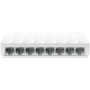 TP-Link LiteWave 8-Port 10/100Mbps Desktop Switch 8 10/100Mbps RJ45 Ports Desktop Plastic Case Green Ethernet