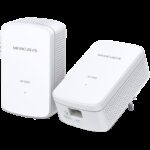 Mercusys MP500KIT AV1000 Gigabit Powerline Starter Kit 1000 Mbps High-Speed Advanced HomePlug AV2 1 x