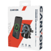 CANYON CH-15 Magnetic car holder and wireless charger C-15-01 15W，Input: USB-C: 5V/2A 9V/3A;Output: 5W 7.5W - Image 4