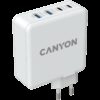 CANYON H-100 GAN 100W charger Input:100V-240V Output: USB-C1/C2: 5V 3A 9V 3A 12V 3A 15V - Image 2