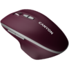 CANYON mouse MW-21 BlueLED 7buttons Wireless Burgundy Red - Image 3