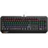CANYON Hazard GK-6 Wired multimedia gaming keyboard with lighting effect 108pcs rainbow LED Numbers 104keys