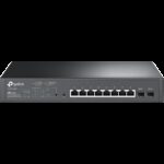 TP-Link SG2210MP Omada 10-Port Gigabit Smart Switch with 8-Port PoE+ 8× G PoE+ ports and