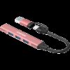 CANYON hub DS-02 4in1 USB-A/C Pink - Image 5