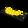 LORGAR KBP7075W Wireless 75% Mechanical Gaming Keyboard Pro Black/yellow EN layout - Image 2