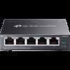Omada 5-Port Gigabit Easy Managed Switch with 4-Port PoE+ 4× Gigabit PoE+ Ports 1× Gigabit