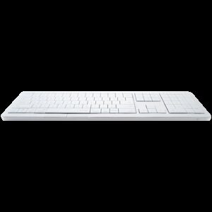 CLEVETURA CLVX 1 Touch-On-Keys AI Wireless Keyboard ANSI US Mac layout Scissor Switches Aluminum Chassis
