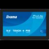 IIYAMA Touch Monitor TW1623AS-B3P 15.6" PCAP 10pt touchscreen PC with Android PoE Technology and iiSignage