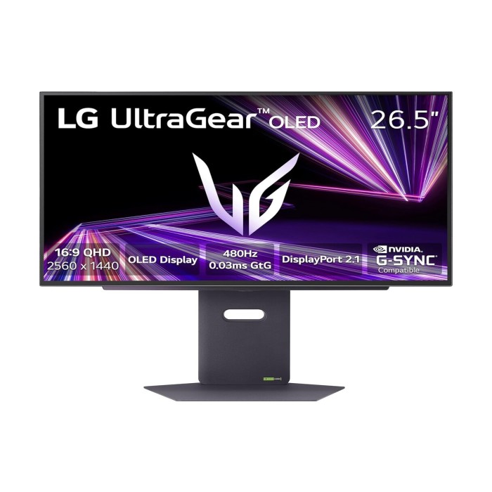 LG 27" QHD OLED UltraGear MonRGB, Dual-Mode,2560x1440,480Hz1300cd, 0.03ms, DP, 2xHDMI, 2xUSB