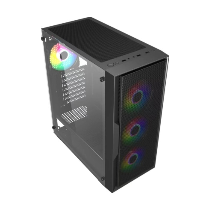 UBIT Gaming Case + 4 RGB fans UB-1V