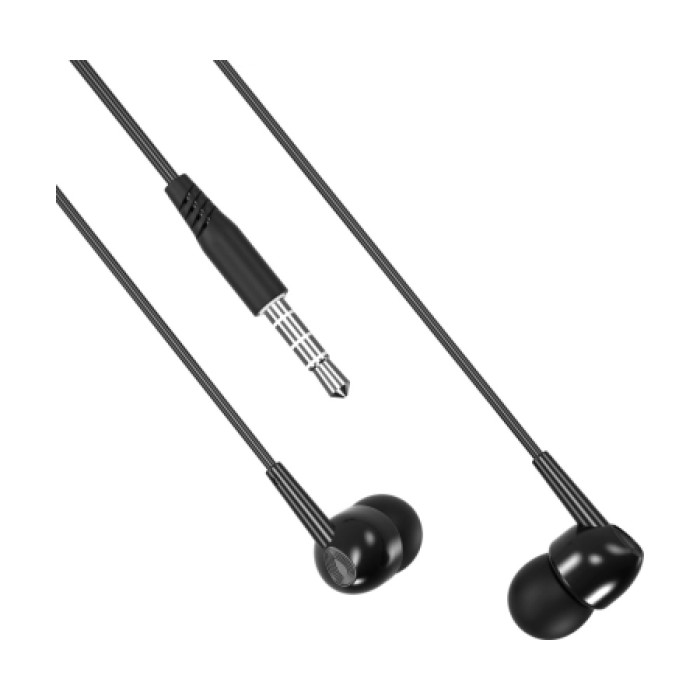 XO In-Ear Slušalice sa mikrofonom EP37 Black