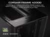 CORSAIR FRAME 4000D Case360mm radiator, 170mm cooler430mm GPU, ATX, Black - Image 7