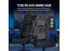 Corsair TC100 Gaming ChairRelaxed, Fabric Black/Grey120kg - Image 2