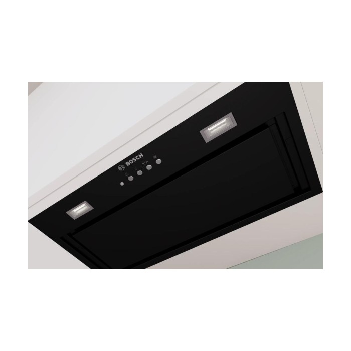 BOSCH Potpuno ugradbena napa, Serie 6|, CRNA,645 m3/h, 60 cm,66dB,Led rasvjeta