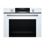 BOSCH pećnica Serie 6| Bijela A, PIROLIZA, AutoPilot 30,71L,AirFry, Teleskopska vodilica, 10 progra