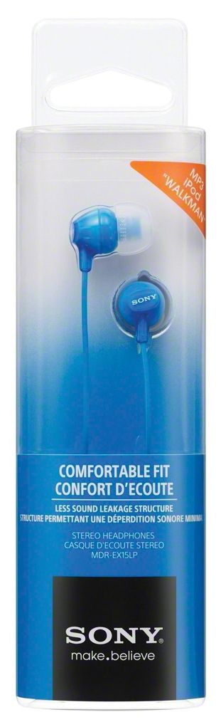 MDREX15LPLI.AE_190108173654233 Sony slušalice EX15 plaveIn-Ear BlueSmartphone Mic and Control - Image 1