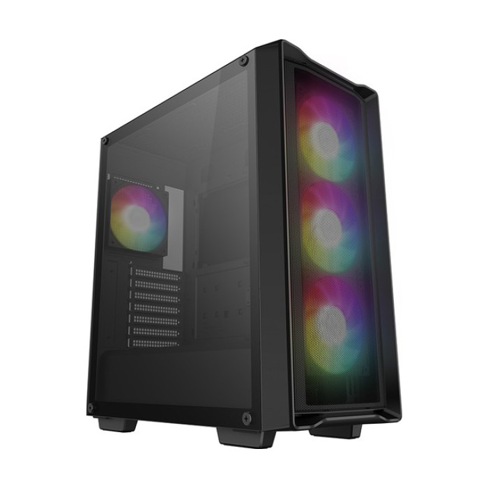 DeepCool Case CC560 Mesh V2Black, ATX, mATX, Mini-ITX,4x ARGB fans