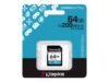 Kingston SD 64GB CanvasGoPlusSDXC,r/w:200/100MB/sDSLRs, mirrorless cameras, 4K video - Image 2