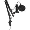 LORGAR Voicer 931 Gaming Microphone Black USB condenser microphone with boom arm stand pop filter - Image 6