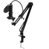 LORGAR Voicer 931 Gaming Microphone Black USB condenser microphone with boom arm stand pop filter - Image 8