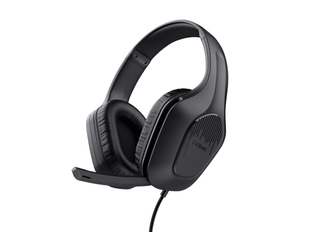 24990_230718090736903-1 Trust GXT 415 Zirox gamingslušalice, 200 cm kabl, 3.5 mm, over-ear, mikrofon, crne - Image 1
