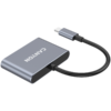 CANYON hub DS-3 3in1 USB-C Dark Grey - Image 3