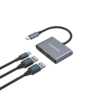 CANYON hub DS-3 3in1 USB-C Dark Grey - Image 5