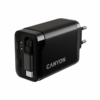 CANYON charger OnCharge 65RC Build-In Cable USB-C 65W 1xPD 1xQC EU Black - Image 7