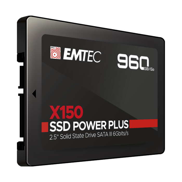Emtec SSD 960GB X150 Power Plus 3D NAND 2.5 SATA 3