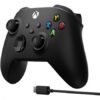 Microsoft Xbox/ PC Series Controller Black + Cable for Windows USB-C