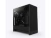 NZXT H5 Flow Black TG, Mid-tower, ATX 2x 120mm quiet fans