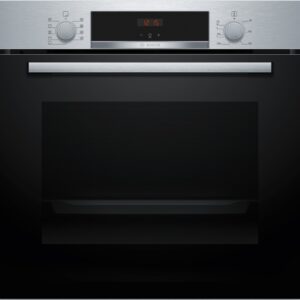 BOSCH pećnica Serie 4| INOX, A, EcoClean, 71L,Teleskopska vodilica, 7 programa,old:HBA513BS1