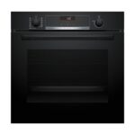 BOSCH pećnica Serie 6| CRNA, A+, EcoClean, AIR FRY Funk,AutoPilot 10, VODILICA, 71L, 8 Programa,