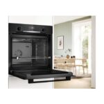 BOSCH pećnica Serie 6| CRNA, A+, EcoClean, AIR FRY Funk,AutoPilot 10, VODILICA, 71L, 8 Programa,